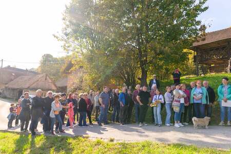 Otvoritev asfaltirane javno poti Kal - Jagodnik